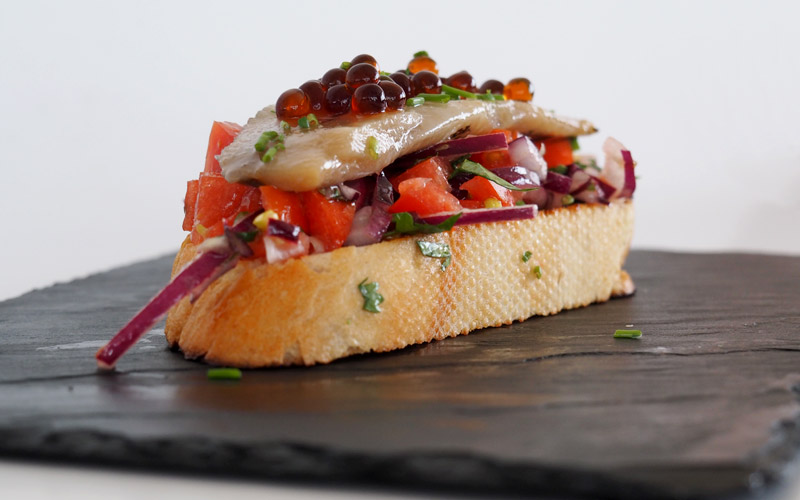 Tosta de Sardina Ahumada